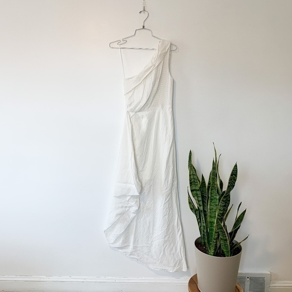 C/MEO Collective One One Shoulder Maxi Dress sz XS/2 - Picture 1 of 11